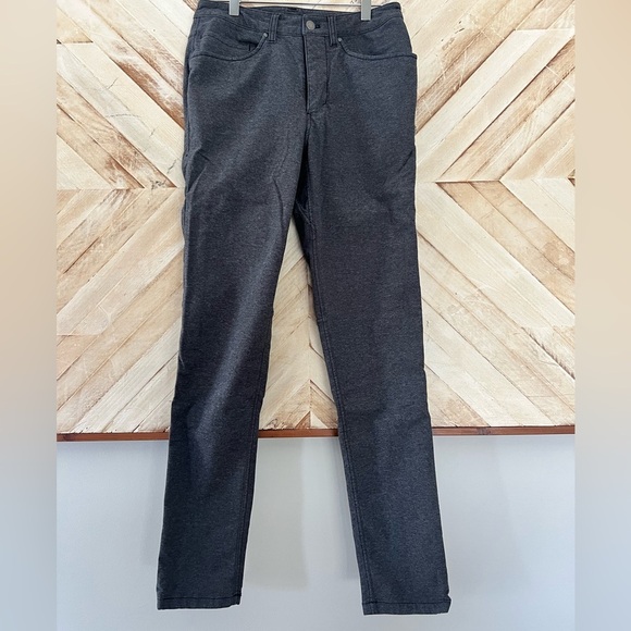 Lululemon Men’s ABC Pant Slim Tech Canvas Heathered Black 28 - Picture 4 of 9